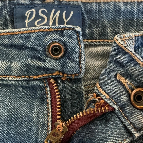 Fund RAISE- kid embroidered knee length jeans, 10 - Picture 7 of 12